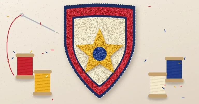 make chenille patches